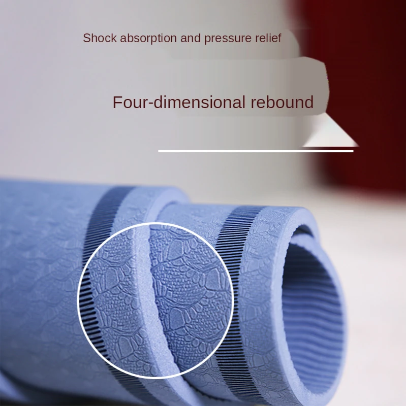 Jump Rope Mat Shock Absorption Sound Insulation Household hotel Non-slip Mat Sports Fitness Dedicated Floor Mute Board Yoga Mat