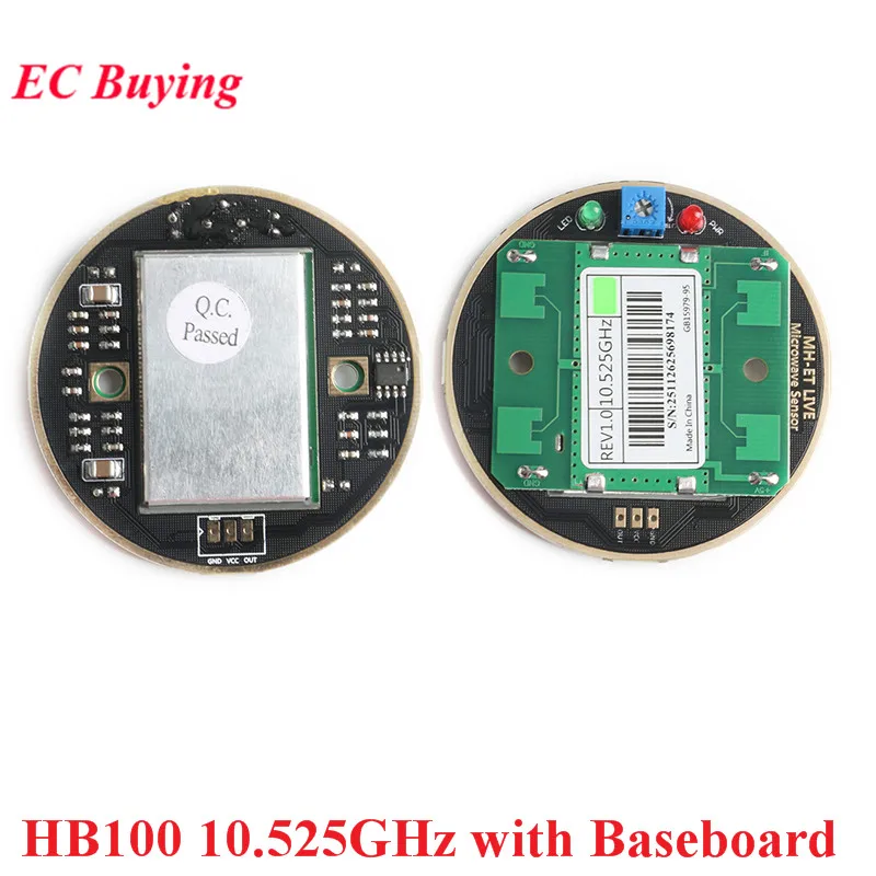 HB100 Microwave Doppler Radar Sensor CDM324 10.525GHz 24G Induction Switch Module For Arduino Wireless Motion Detector RCWL-0516