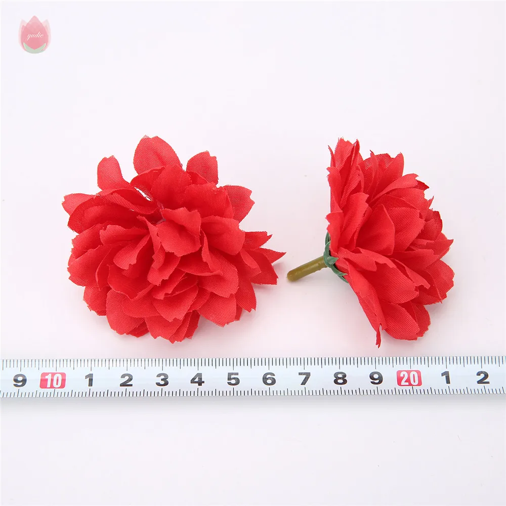 Têtes de nénuphar artificielles 6Cm, 10 pièces, fausses fleurs, pour décoration de jardin de maison, de mariage, pour couronne de boîte cadeau artisanale