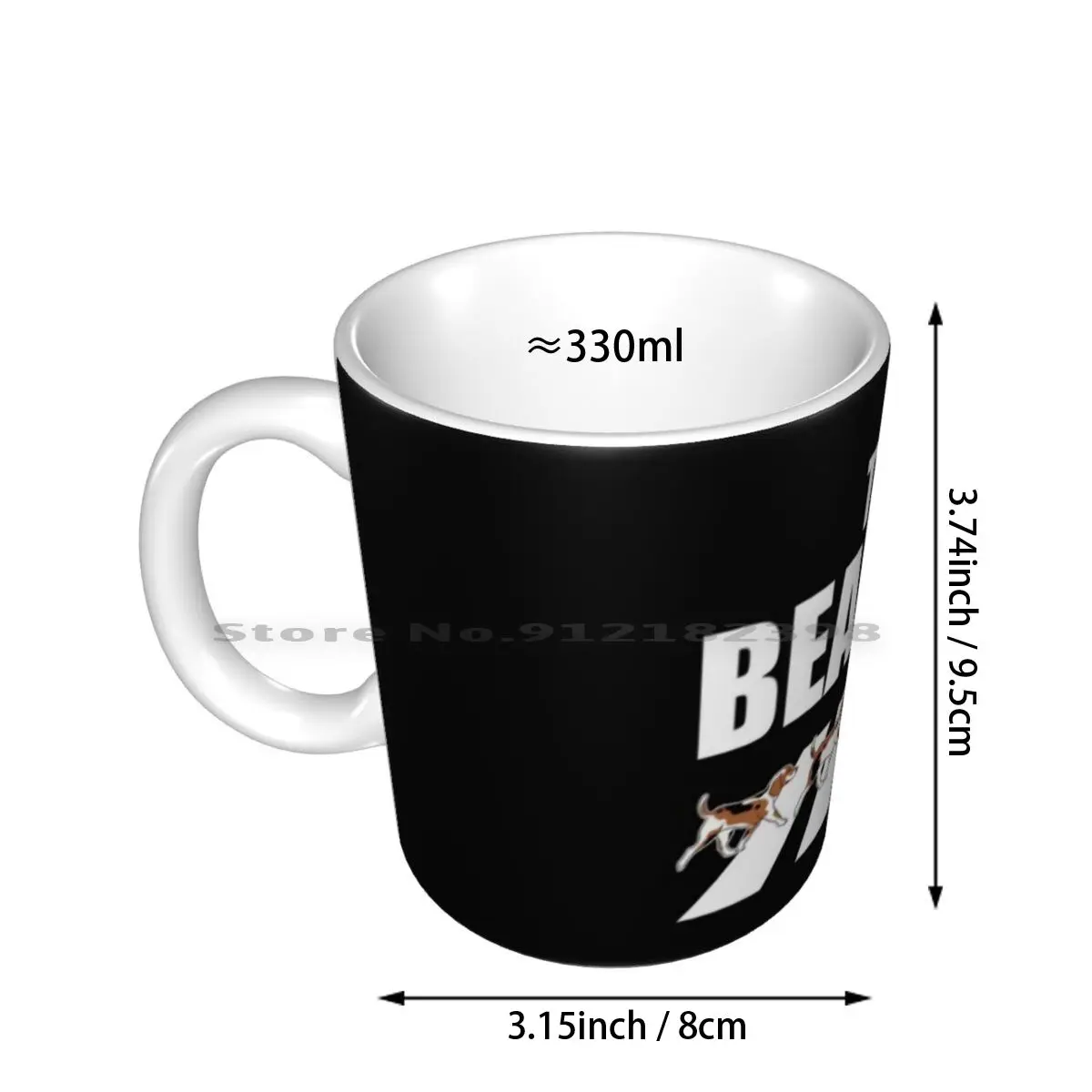 The Parody Ceramic Mugs Coffee Cups Milk Tea Mug Parody Lover Music Lover Fan Dog Lover Beagle Lover The The Band Creative