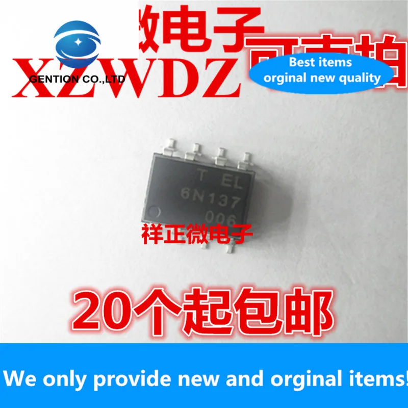 

10pcs 100% orginal new EL6N137 6N137 SMD SOP-8 6N137SD high speed optocoupler