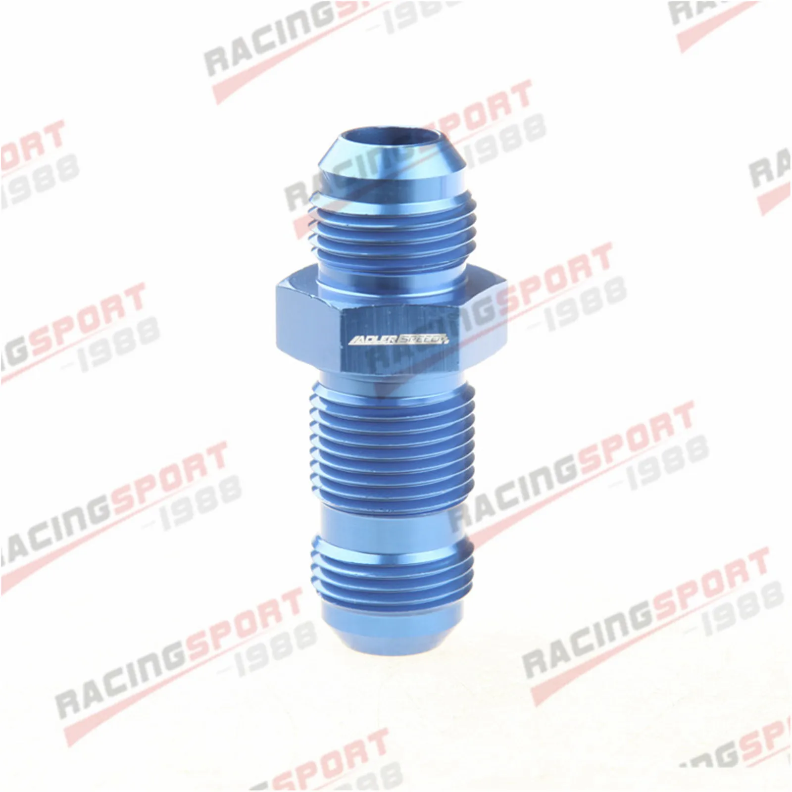 

ADLERSPEED 10AN AN10 AN-10 Straight AN Bulkhead Adpater Aluminum Alloy Fitting Blue