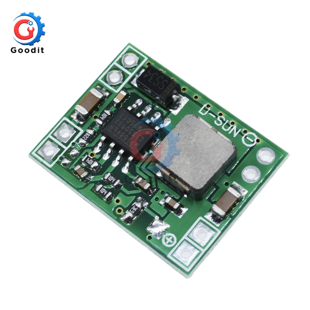 DC-DC MINI Step-down Board DC 7V-28V to DC 5V 3A Converter Buck Circuit Board Module Adjustable Voltage Regulator Power Supply