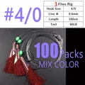 100packs 3 hooks 4l0