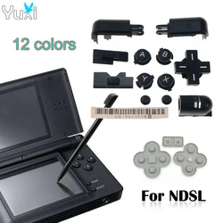 YuXi Full Buttons Set A B X Y Abxy L R D-Pad Cross Button For DS Lite DSL for NDSL Buttons & Conductive Rubber