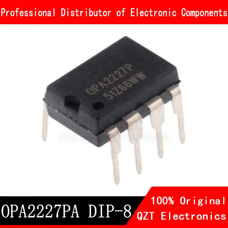 

10pcs/lot OPA2227PA OPA2227P OPA2227 DIP-8 new original In Stock