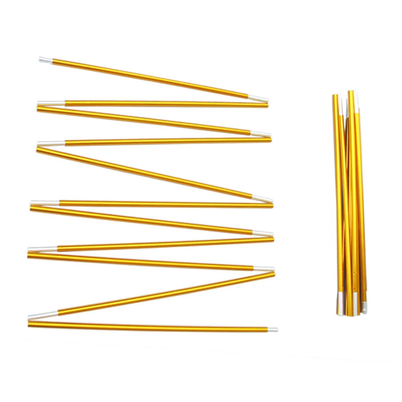 Convenient Ultra-Light Aviation Aluminum Tent Pole Diameter 8.5mm Long 3.6M 2 Root Mounted Outdoor Fast Folding Tent Accessories