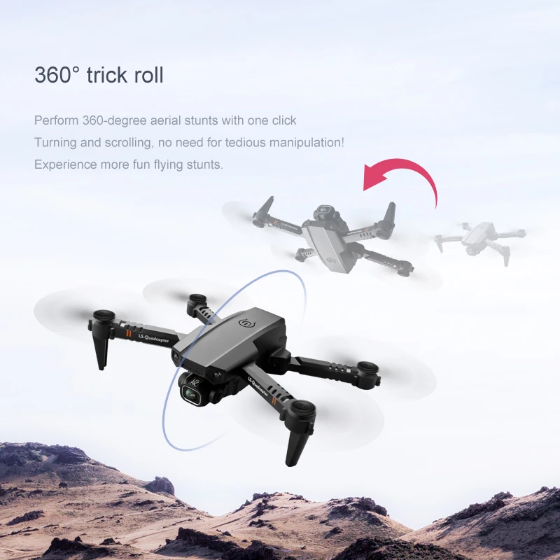 Luftdruck Höhe halten wifi fpv rc Drohne 4k Dual HD Kamera 3D Stunt Flips Track Flug App Steuerung Floding RC Quadcopter