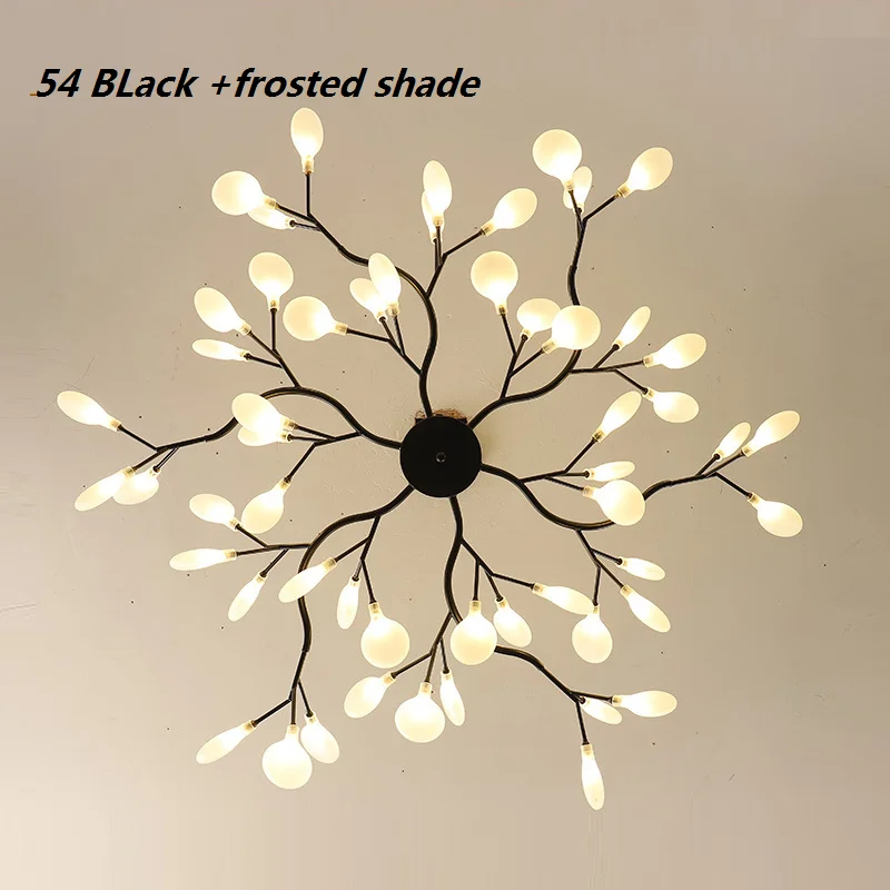 Imagem -05 - Moderno g4 Led Ferro Óculos Lustre Elegante Árvore Branch Lâmpadas Apto para Sala de Estar Quarto Casa Luz Novo