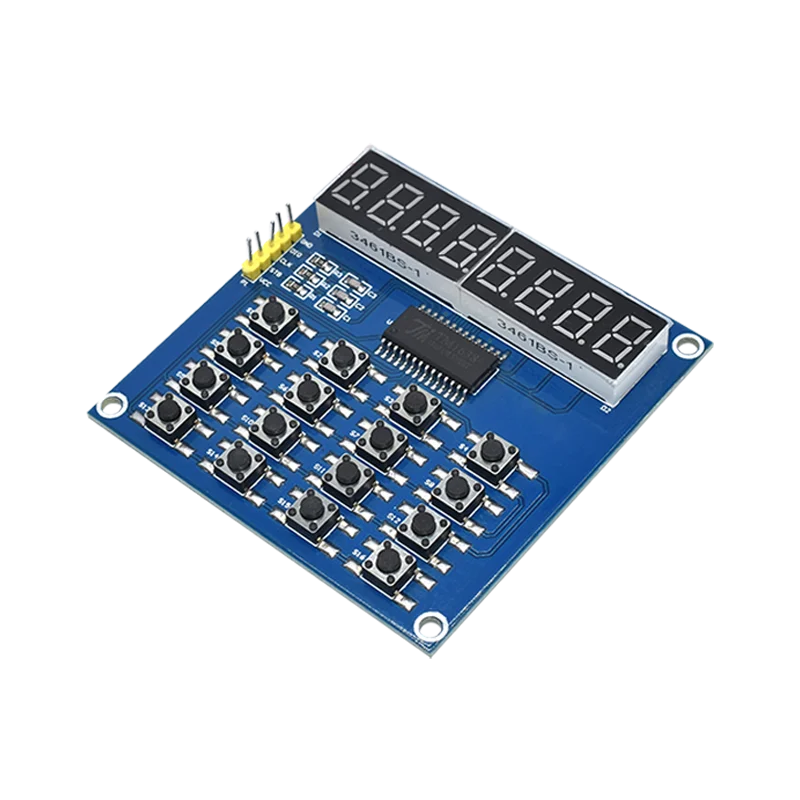 TM1638 Digitale Led-anzeige 8-Bit Digital Rohr Bord 3-Draht 16 Tasten 8 Bits Tastatur Scan Und SCHLÜSSEL FÜHRTE Modul Für Arduino