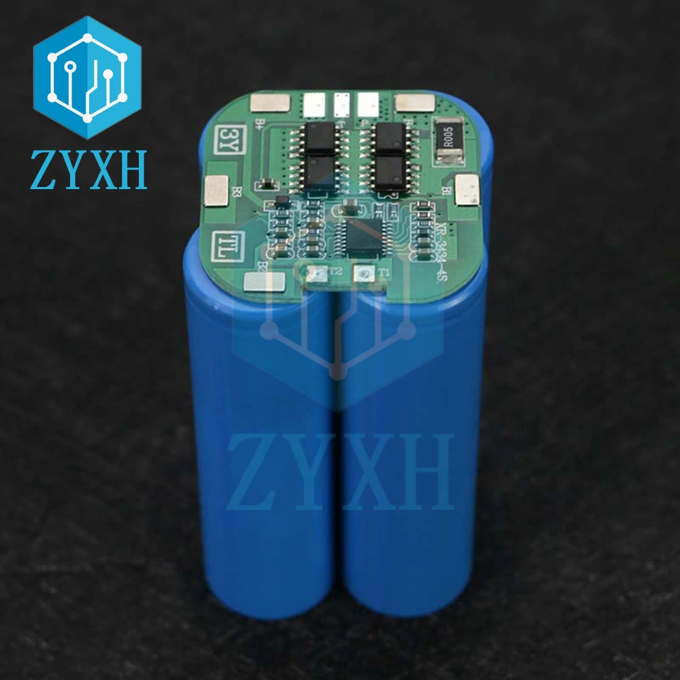 4S BMS 8A 14.8V 18650 Li-ion Lithium Battery Charge Board Square PCB Short Circuit Protection For Drill Motor/Power Bank/LED