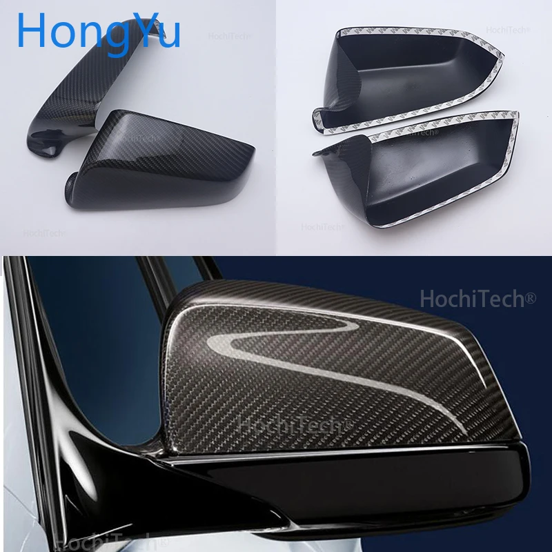 

For BMW 6 Series F13 2012 2013 2014 2015 100% Real Carbon Fiber Rear View Mirror Cover Side Mirror Caps car styling