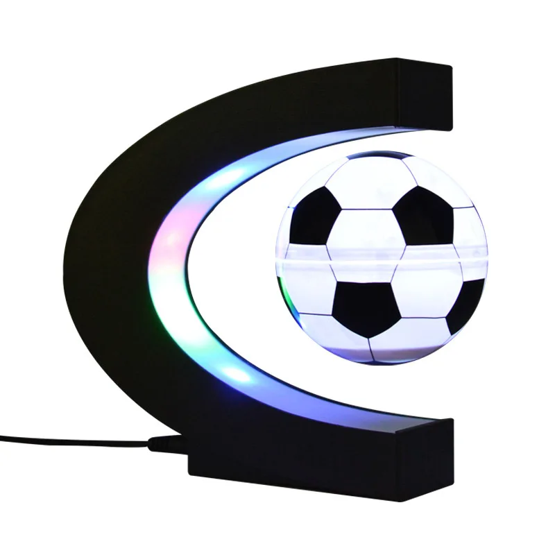 

Magnetic Football Sport Lamp Levitation Soccer Globe for Children Float Iluminat Bedroom Decoration Terrestre Levitating Table