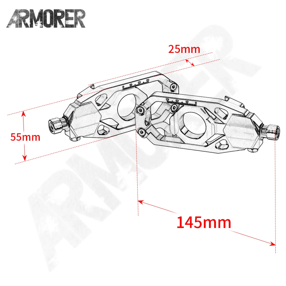 For YAMAHA TMAX 560 TECHMAX T-MAX 560 TECH MAX T-MAX560 TECH-MAX Motorcycle Accessories Adjusters Chain Spool Tensioners Catena