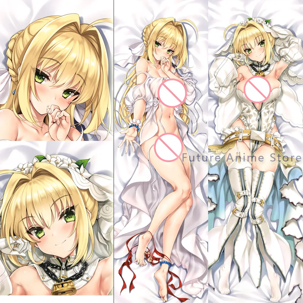 

Dakimakura Nero Claudius Fate Grand Order EXTRA FGO Anime Double-sided Print Life-size Body Pillow Case