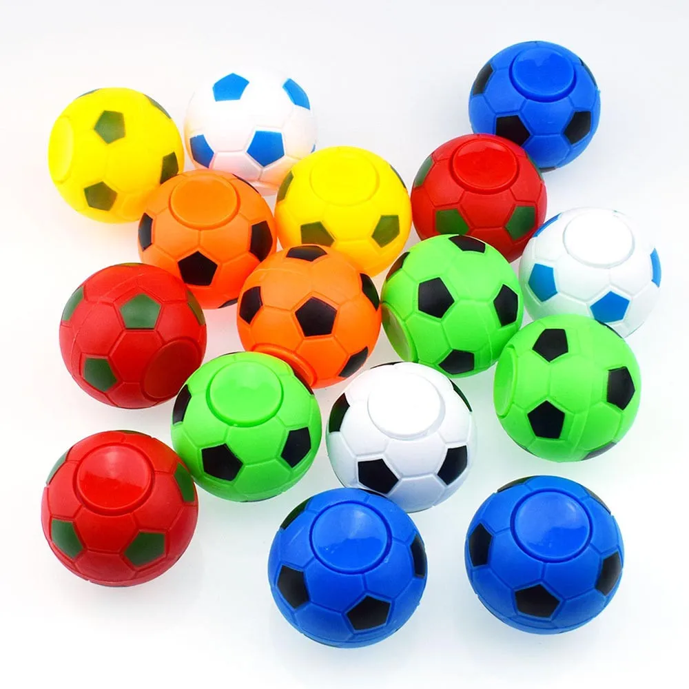 Top Fidget Spinners Toys Children's Fingertip Spinning Ball Toy Mini Spinning Football Stress Relieve Toys Antistress Fidget Toy