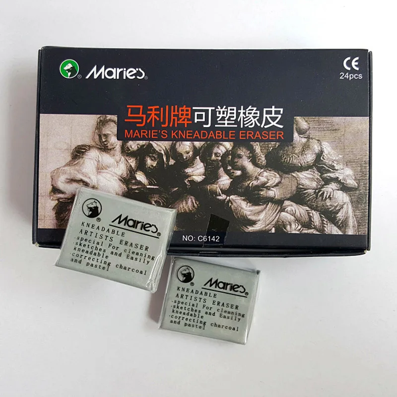 1pc Marley plastic rubber viscous strong special soft plasticene sketch drawing Art Sets