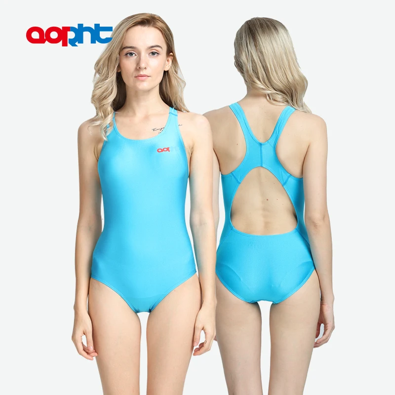 Traje de baño de entrenamiento profesional de una pieza para mujer, Monokini femenino para deportes acuáticos, competición de carreras, traje de