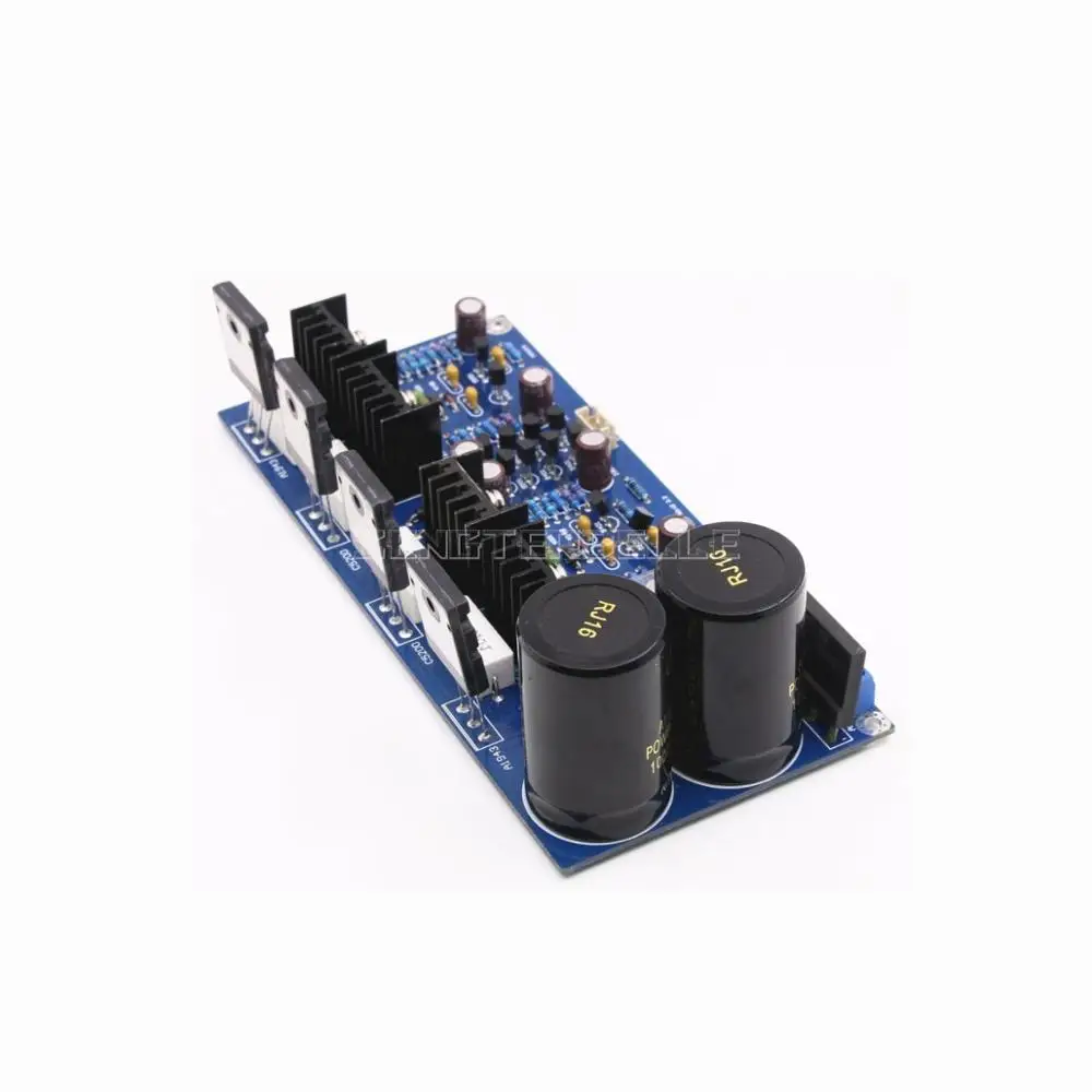 Nieuwe Monteren V20 Klasse AB Stereo 125 W + 125 W HiFi Audio Eindversterker Board A1943 + C5200 Versterker