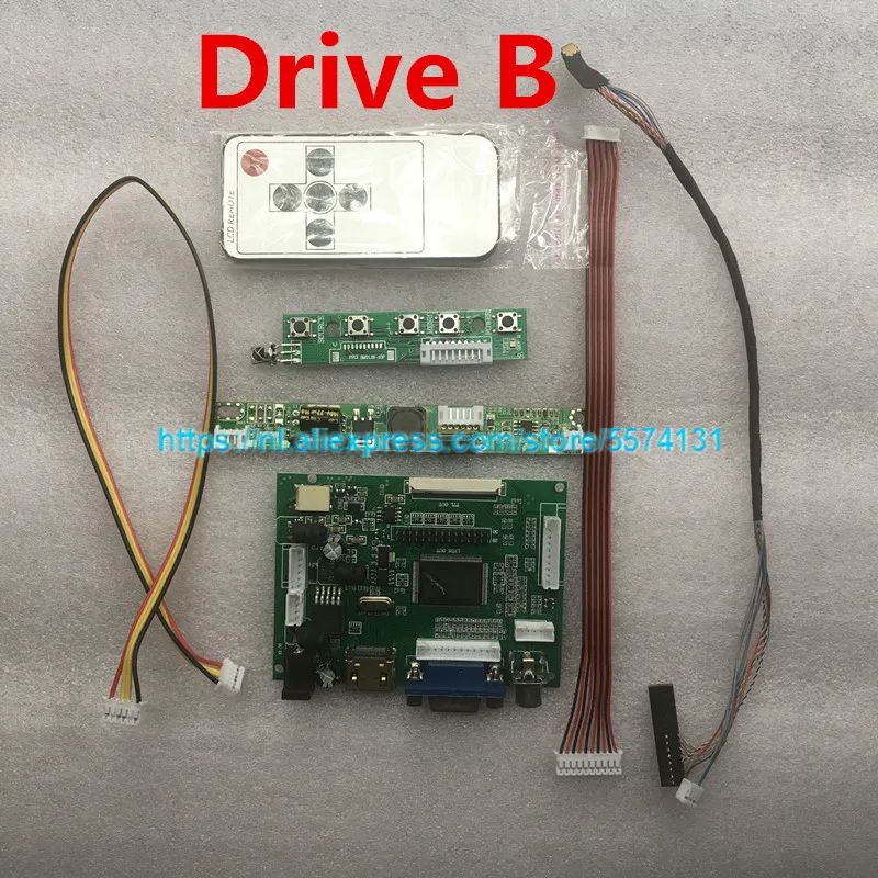 9.7 "Inch 1024*768 Hd Scherm 4: 3 Lcd Controller LP097X02 LTN097XL01 Monitor Driver Board Hdmi Vga 2AV Voor Raspberry Pi