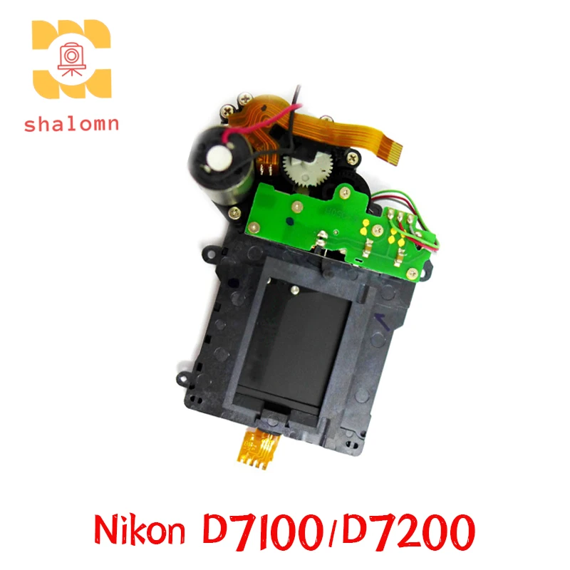 

98% New D7100 Shutter Group With Blades Curtain Motor Assembly Repair Replacement Parts For Nikon D7100 D7200 SLR