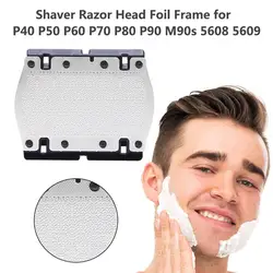 Shaver Foil Replacement For Braun Series M30 M60 M60S M90 M90s 5608 5609 Shaving Head Shaving Mesh Grid Screen