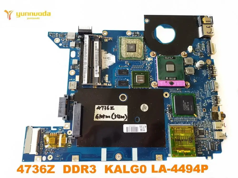

LA-4494P для ACER 4736 4736G, материнская плата для ноутбука DDR3 KALG0, протестирована хорошо