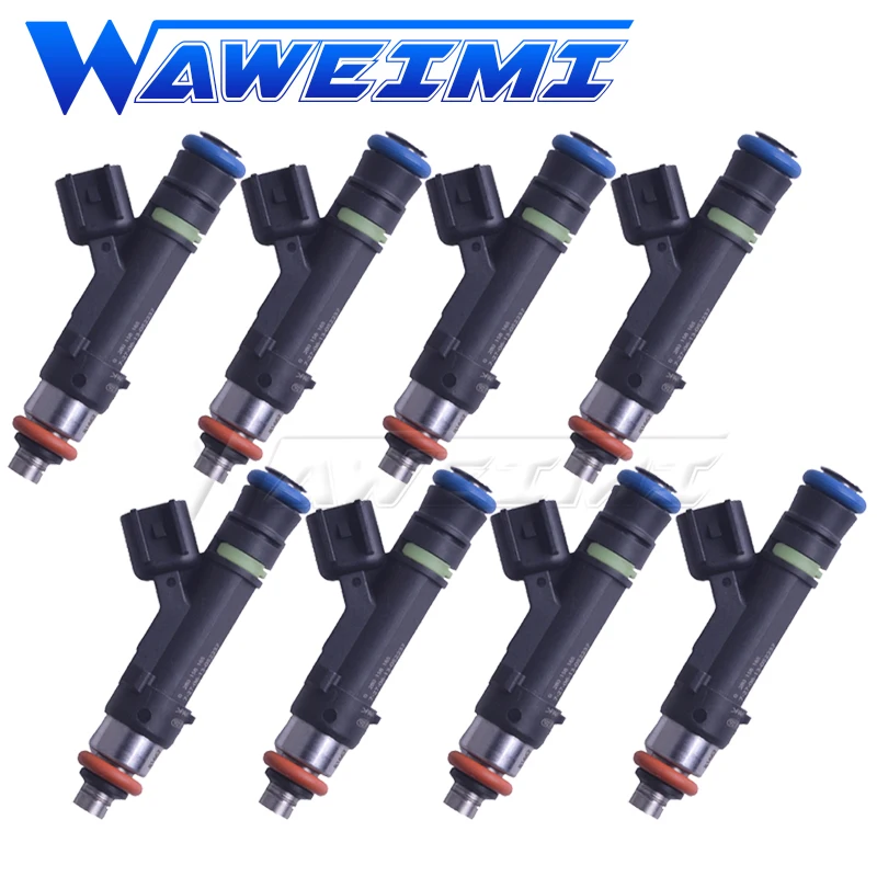 WAWEIMI 8 Pieces Fuel Injector OE 0280158165 280cc For Marine 4.3L 5.0L 5.7L 6.2L For MerCruiser &Volvo Penta 5.7L