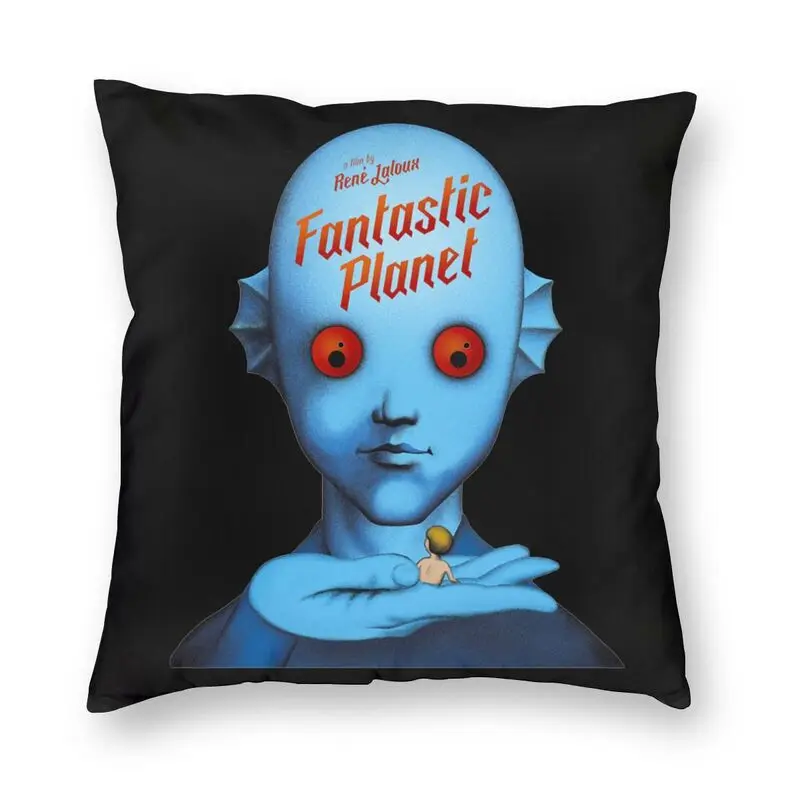 Classic Fantastic Planet Film Cushion Cover Sci Fi Weird Movie Streetwear Alien Soft Modern Throw Pillow Case Decoration Salon