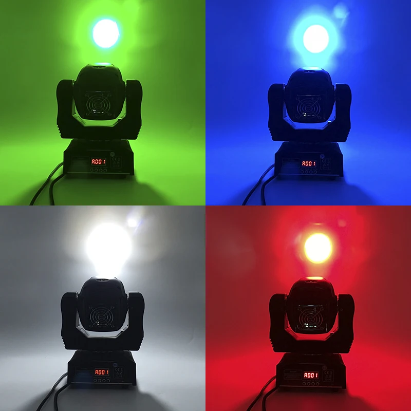 Imagem -06 - Led Spot Light com Dmx 11 Canais para Bar Decoração de Discoteca Led Spot Moving Head Light Auto Sound Dmx Party 60w