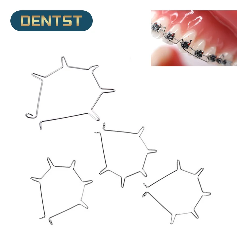 

Dentst 5pcs/pack Dental Anterior Root Torquing Spring Auxiliary Arch Small Middle Big Orthodontic Accessories Dental Supplier