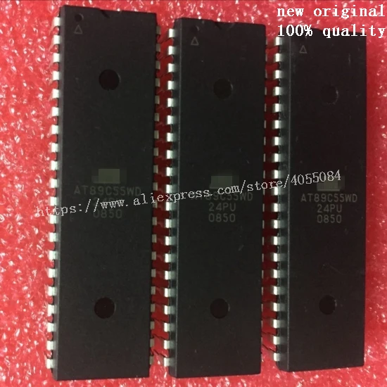 Com chip ic at89 c55wd at89 c55