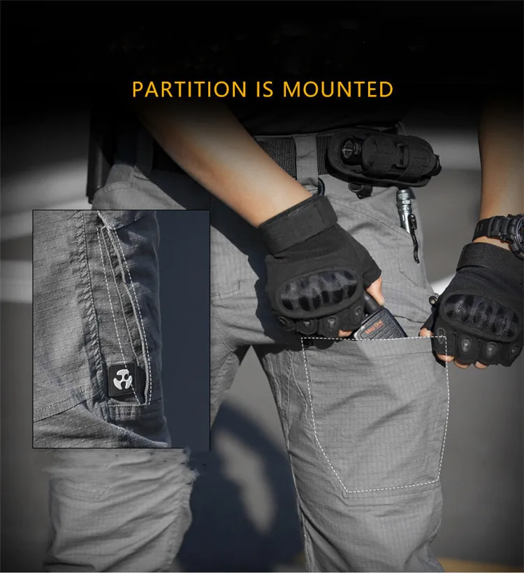 Pantaloni tattici da Jogger da uomo pantaloni sportivi Cargo militari mimetici pantaloni larghi Casual mimetici pantaloni sportivi Pantalones Tacticos