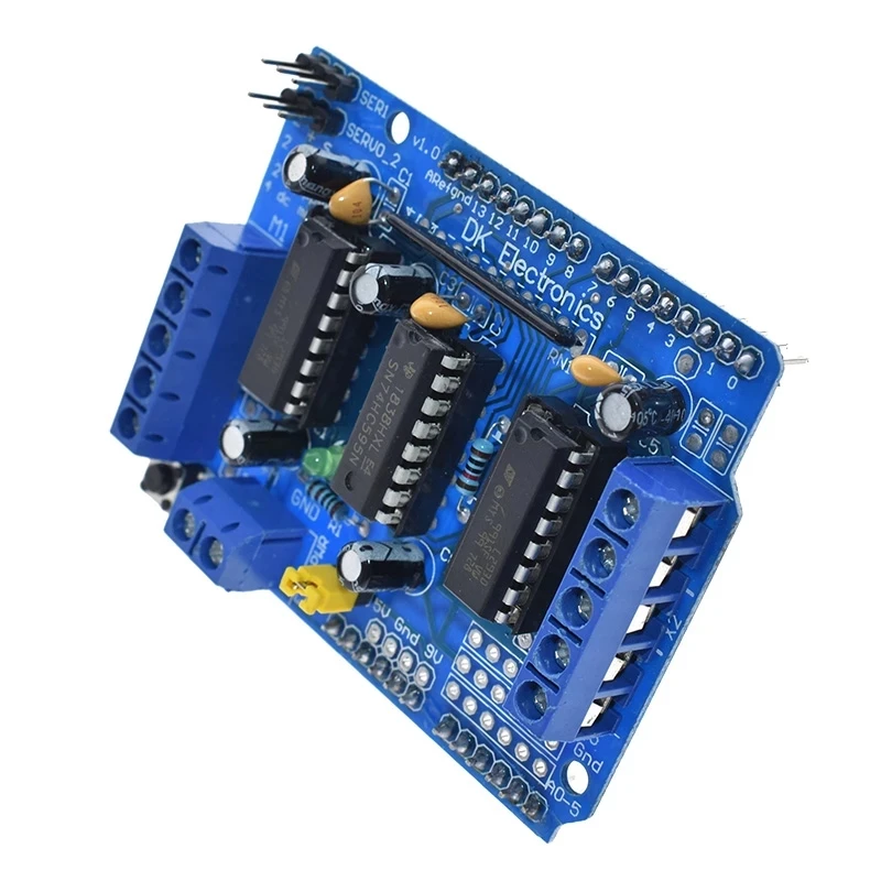 Freeshipping  L293D motor control shield motor drive expansion board FOR Arduino motor shield