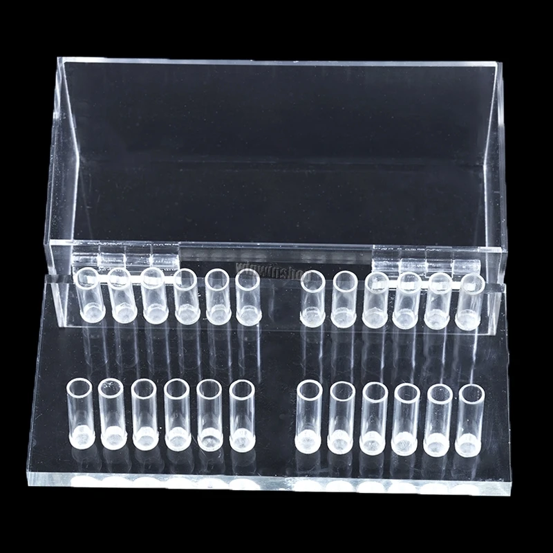 1Pcs Dental Acrylic Organizer Holder Case Orthodontic Preformed Wire Product For Placing Arch Wires Dentistry Supplies