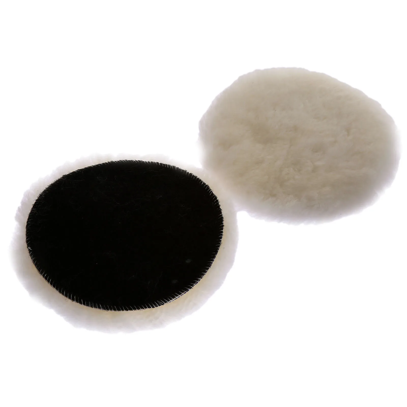 

Mgoodoo 2Pcs 6inch Lambs Wool Pads Waxing Polishing Buffing Pad Wheel Car Auto Car Paint Care Polisher Pads Diameter 125mm