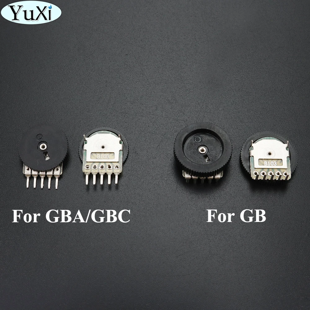 

YuXi 1pcs Replacement Volume Switch for Game Boy for GBA GBC GB Motherboard Potentiometer