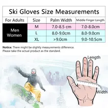Waterproof Ski Gloves with Touchscreen #6