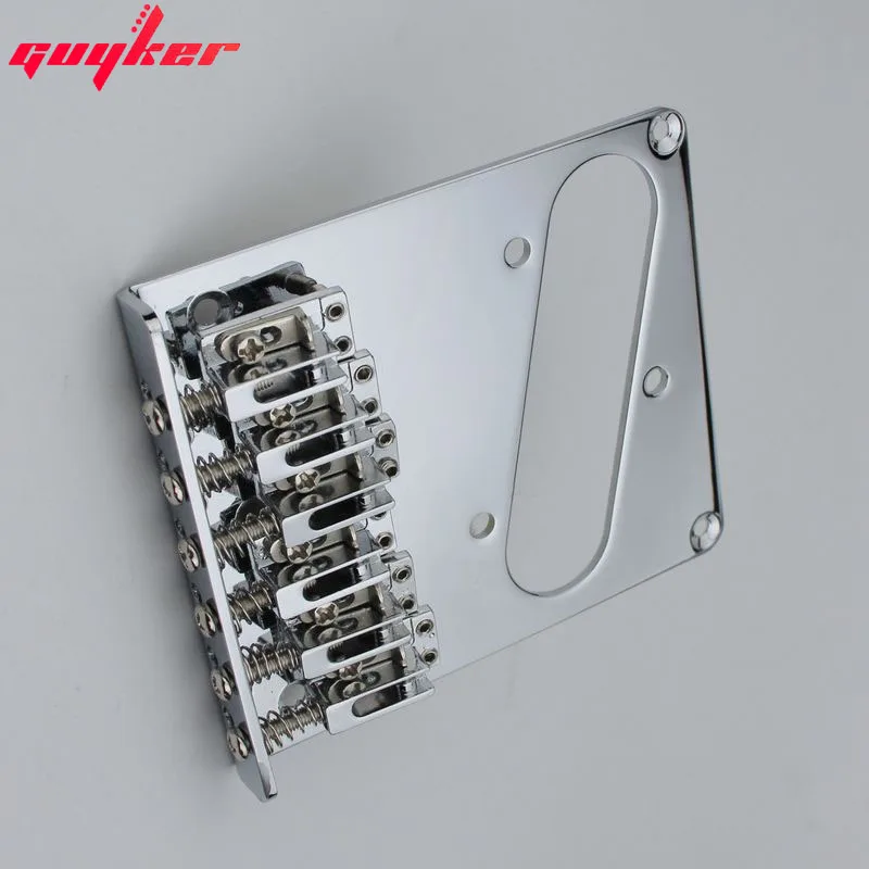 12 String TL Modern Type Guitar Bridge Chrome