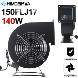 真ちゅう製エキゾーストブロワー,電気,140W,遠心ファン150flj17,すべての銅線ブロワー,220v,380v