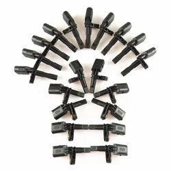 SCJYRXS – capteur de vitesse ABS, 5 jeux, WHT003856 WHT003857 WHT003858 WHT003859, pour Audi A3 S3 Q3 TT VW Passat B6 B7 Golf MK5 6 Eos Tiguan