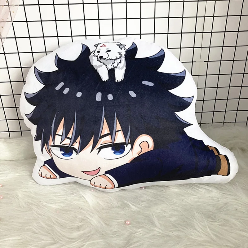 10cm Anime Jujutsu Kaisen Plush Pillow Cute Jujutsu Kaisen Gojo Satoru Doll Toys Jujutsu Kaisen Soft Stuffed Toys