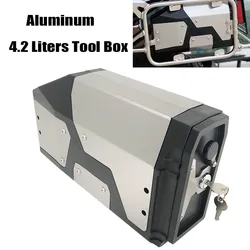 Motorcycle Aluminum Decorative 4.2 Liters Tool Box For BMW R1250GS LC R1200GS R 1200 GS Adventure F750GS F850GS ADV 2014-2023
