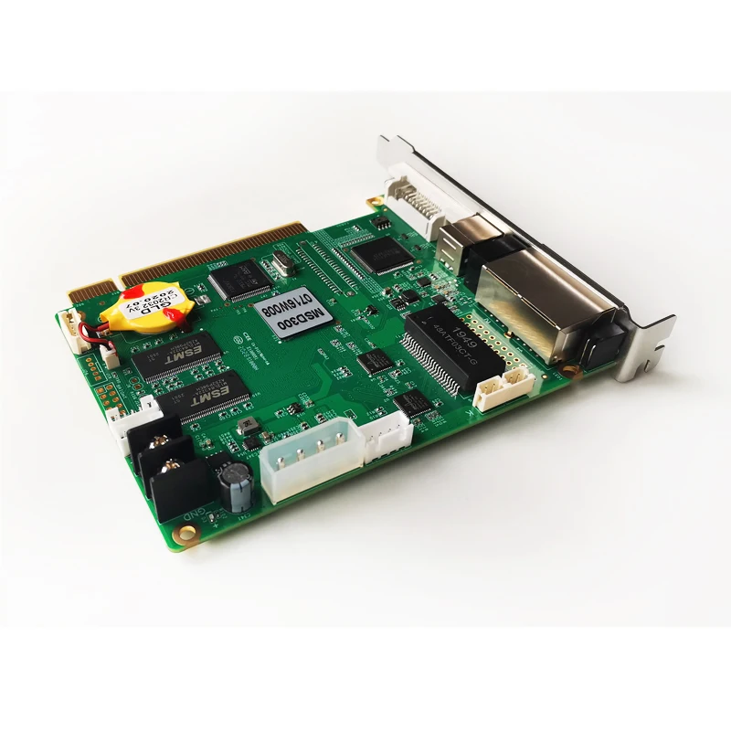 NovaStar Synchronous Full Color Sending Card MSD300-1 LED Display Sync Controller Support Max 1280*1024 Pixel ,Dual rj45 Export