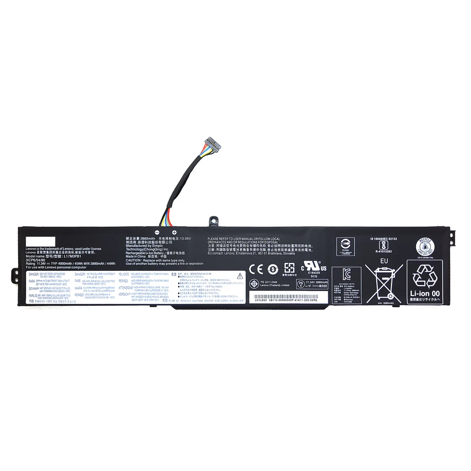 Genuine Original L17M3PB1 5B10Q71251 L17C3PB0 L17D3PB0 Laptop