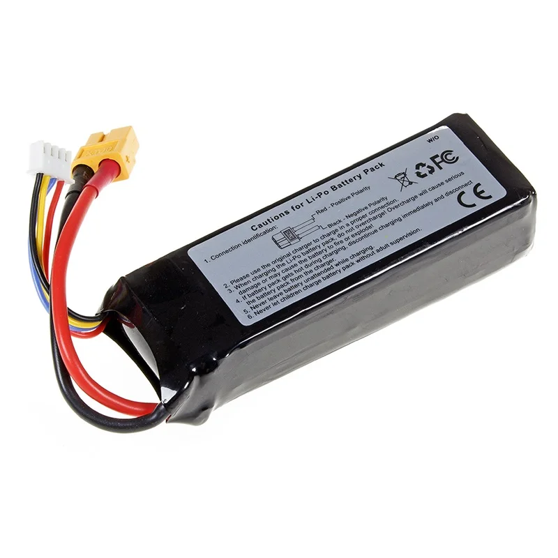 11.1V 2200MAh แบตเตอรี่ Li-Po สำหรับ XK X350 RC Drone Quadcopter อะไหล่อุปกรณ์เสริม XT60 Connector