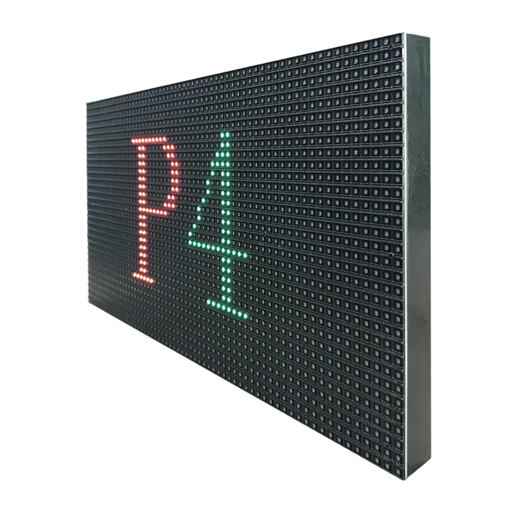 P4 Indoor Full Color Surface Mount SMD2121 LED Module RGB Full Color Video Wall Unit Board 256X128mm