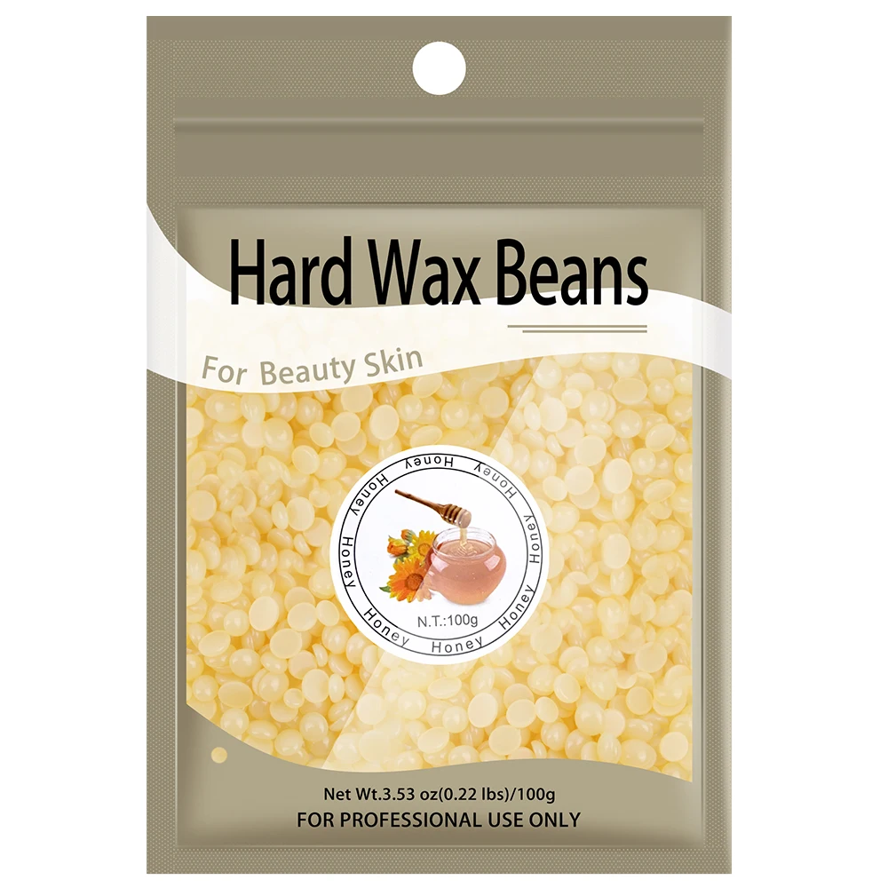 100g/Pack Lavender Rose Wax Beans Depilatory Hot Film Wax Pellet Women Men Bikini Legs Arm Body Face Hair Remove Solid Bean