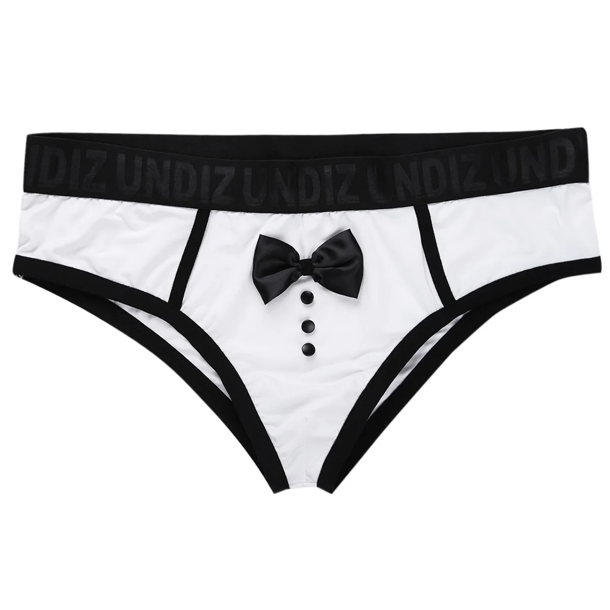 Mens Sissy Underwear Sets Gays Collar Cuffs with Color Block Cute Bow Tie Tuxedo Briefs Underwear Role Play Sets