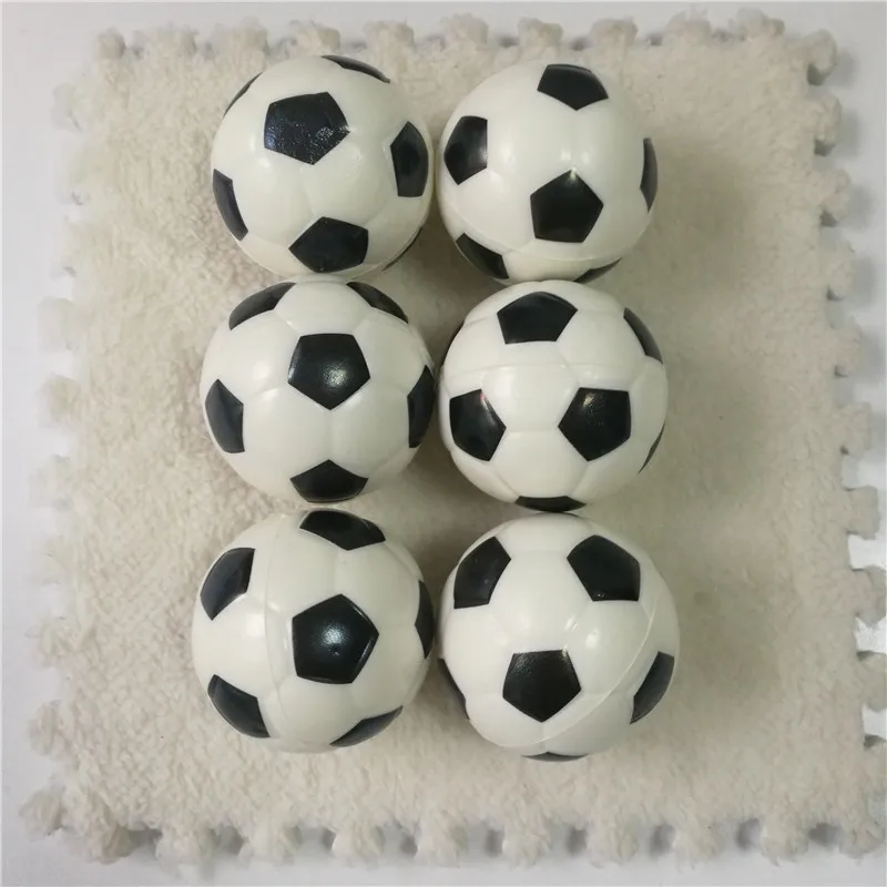 Toys Football Stress Ball Soft Foam Rubber Balls Squeeze Squishy Stress Relif Toys for Kids Children 6.3cm/10cm